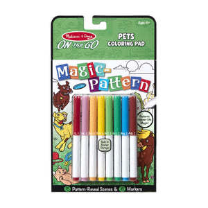 Melissa & Doug - Magic Pattern Pets Colouring Pad