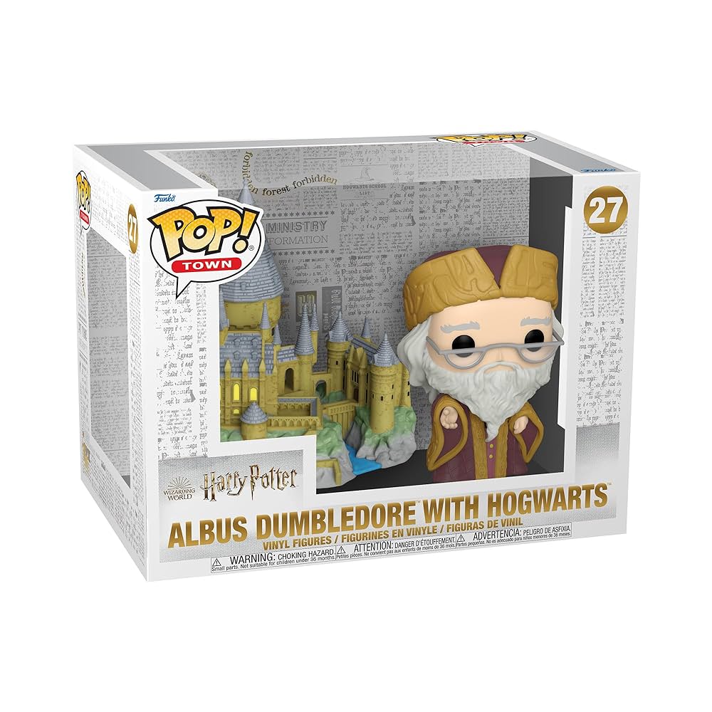 Funko Pop Vinyl Town - Albus Dumbledore with Hogwarts