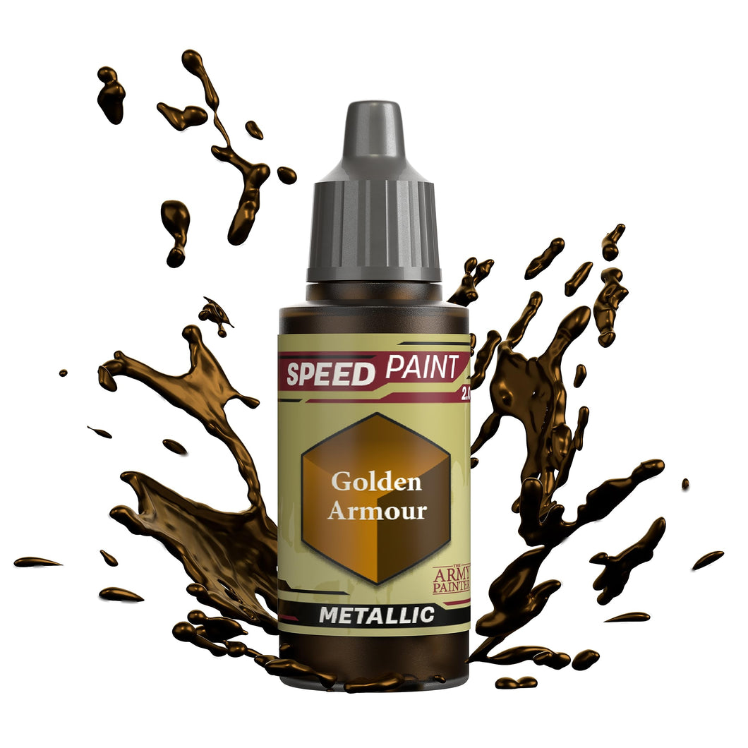 The Army Painter Speedpaint Metallic 18ml - Golden Armour