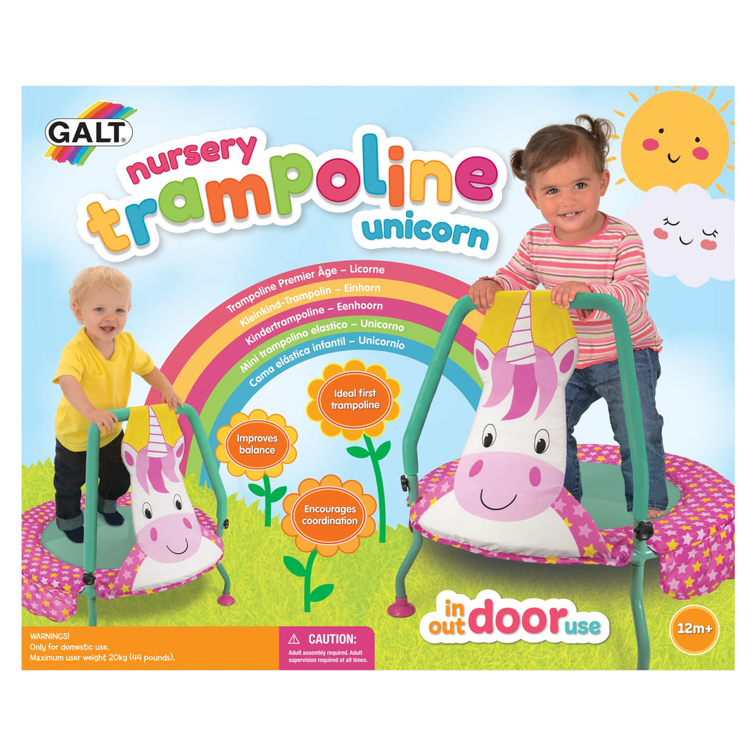 Galt Nursery Unicorn Trampoline 12m+