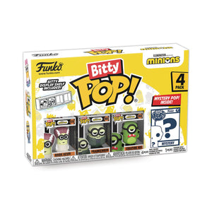 Funko Bitty Pop Minions - Frankenbob, Bride Kevin, Creature Mel