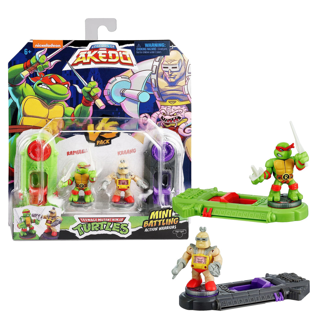 Legends Of Akedo Teenage Mutant Turtle - Raphael Vs Kraang