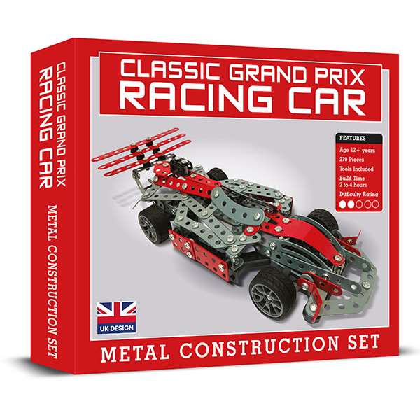 Classic Grand Prix Racing Car Metal Construction Set