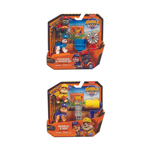 Paw Patrol Rubble & Crew 2 Pack