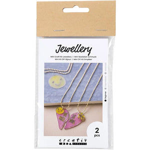 Jewellery Maker Mini Craft Kit - Shrink Plastic Friendship Necklaces