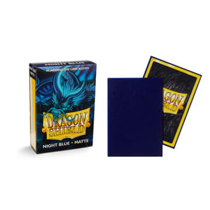 Dragon Shield Sleeves - Matte Night Blue