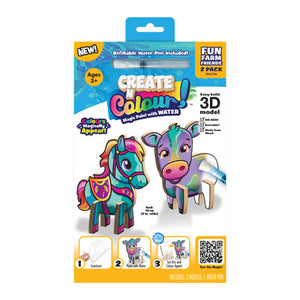 Create n Colour Horse & Cow