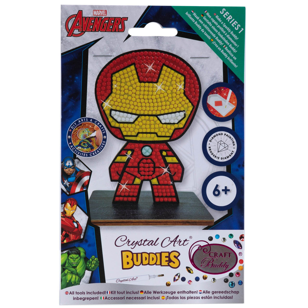 Crystal Art Buddies - Iron Man