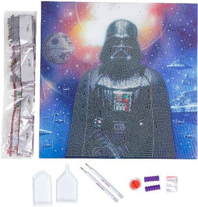 Crystal Art Framed Canvas Kit - Darth Vader