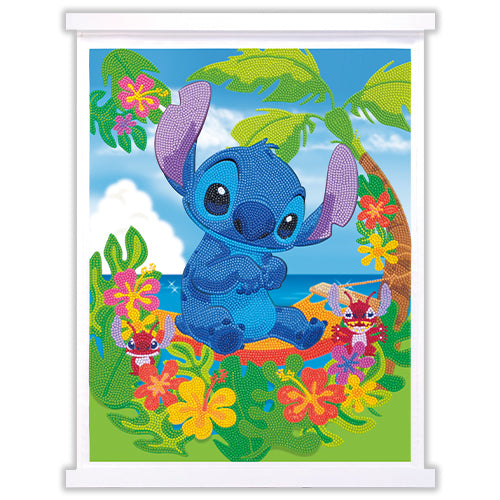 Crystal Art Scroll Kit - Lilo & Stitch