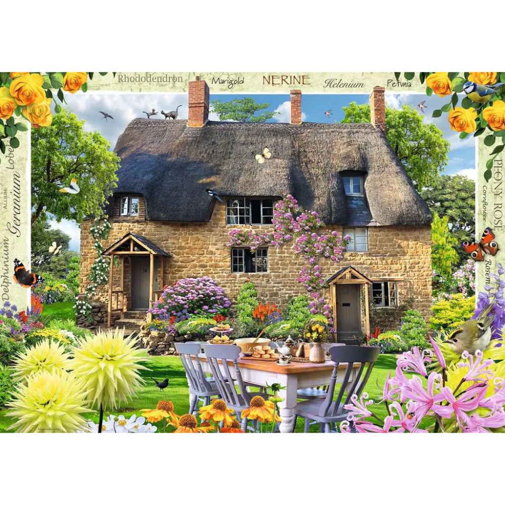 Country Cottage Baker's Cottage 1000pc Puzzle