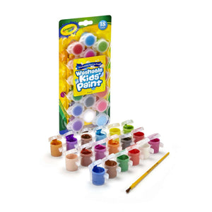 Crayola 18 Colours Washable Paint