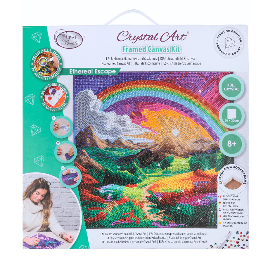 Crystal Art Canvas - Ethereal Escape