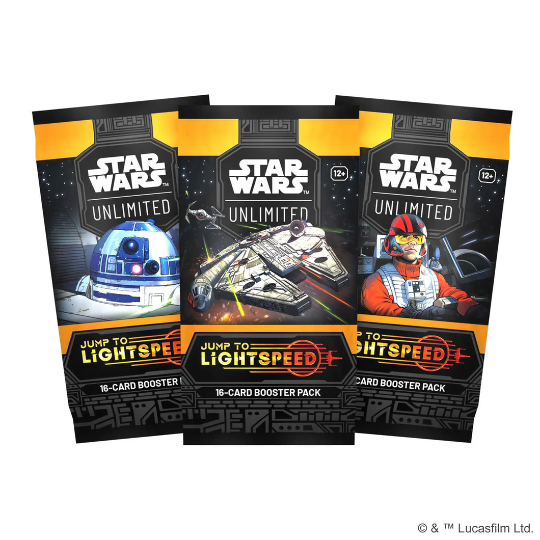 Star Wars Unlimited Jump to Lightspeed Booster Pack
