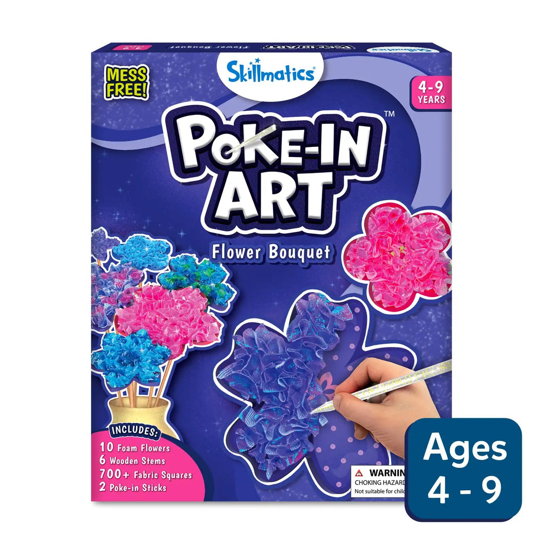 Poke-In Art Flower Bouquet