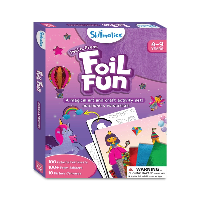 Peel & Press Foil Fun Unicorns & Princesses