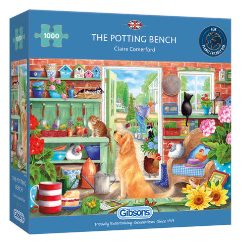 Gibsons The Potting Bench 1000pc