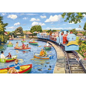 Gibsons The Boating Lake 1000pc