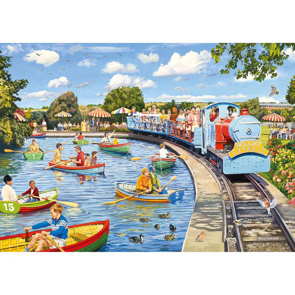 Gibsons The Boating Lake 1000pc