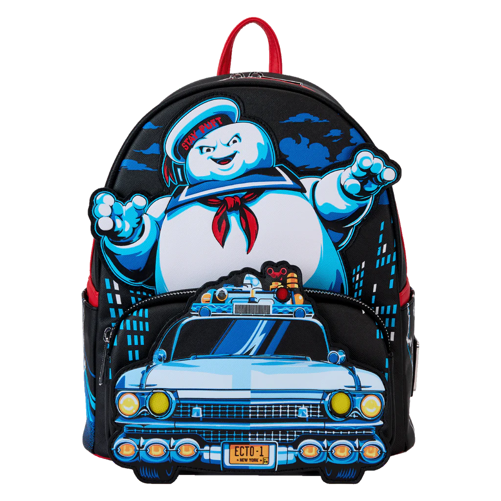 Loungefly Ghostbusters Stay Puff Chasing Mini Backpack