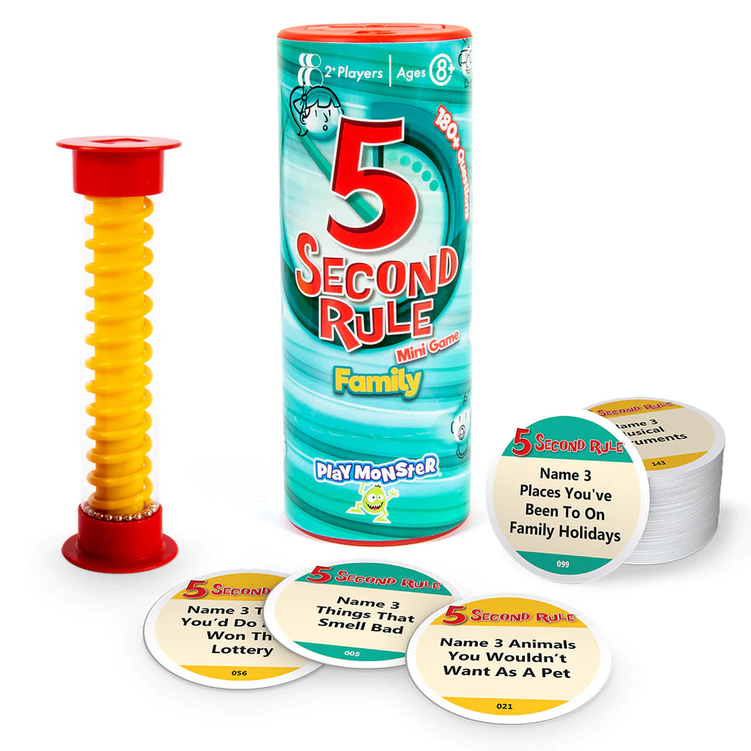 5 Second Rule Mini Game - Family