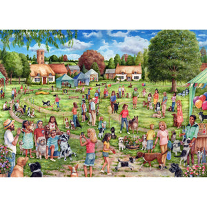 Gibsons The Village Dog Show 1000pc