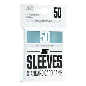 Just Sleeves Standard Card Game - Clear