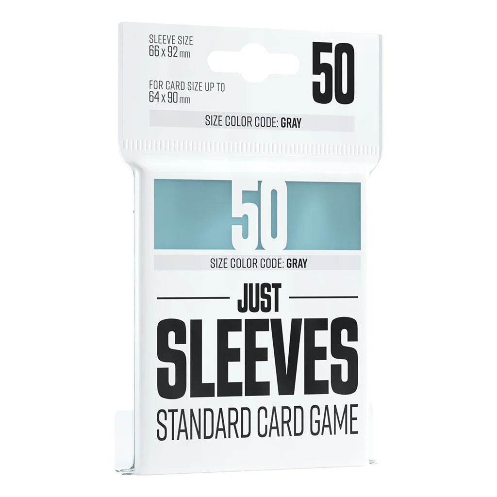 Just Sleeves Standard Card Game - Clear