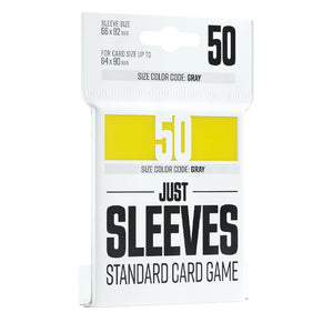 Just Sleeves Standard Card Game - Yellow
