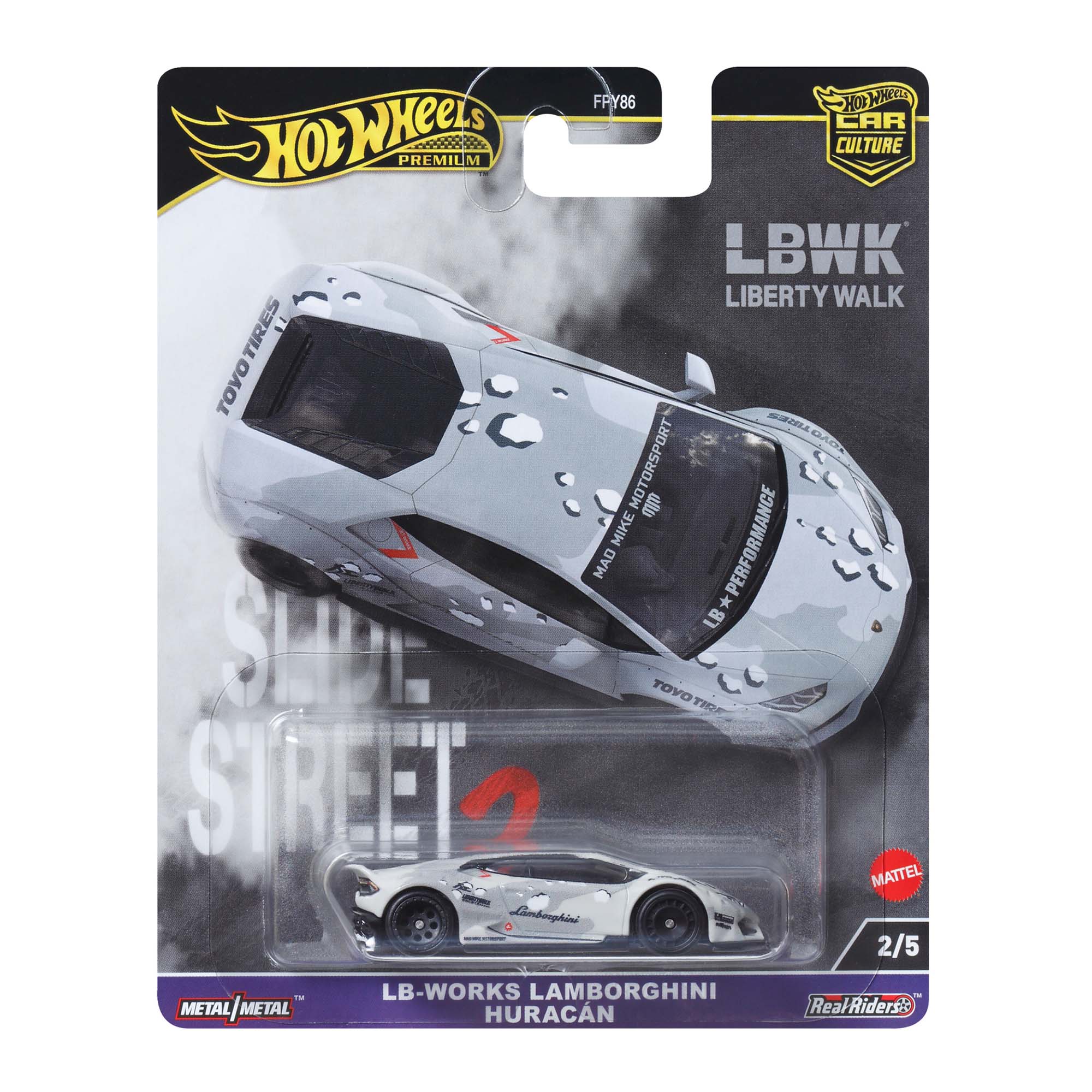 Hot Wheels Premium Car Culture - LB-Works Lamborghini Huracan