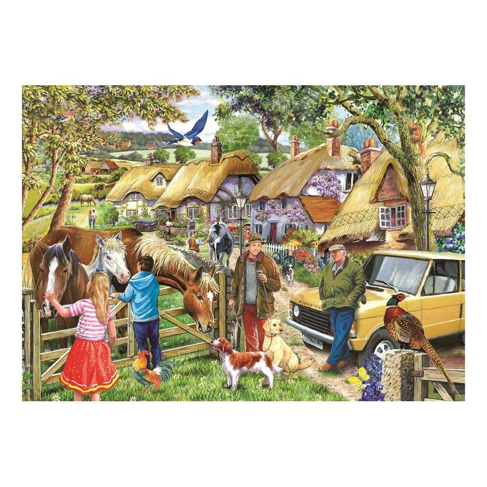 Horses & Hounds BIG 500pc Puzzle