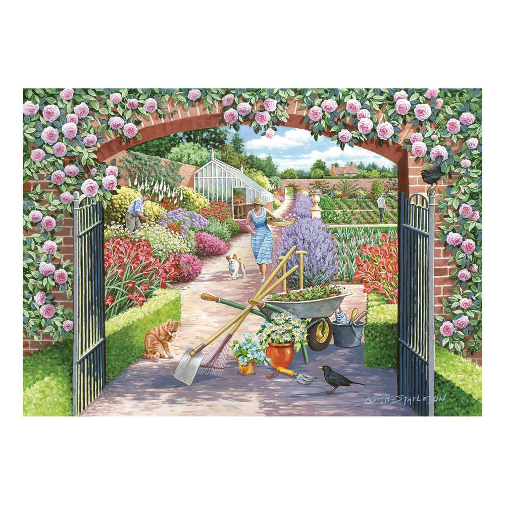 Walled Garden BIG 250pc Puzzle