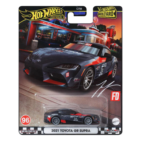 Hot Wheels Premium Boulevard - 2021 Toyota GR Supra