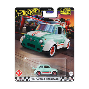 Hot Wheels Premium Boulevard - 60s Fiat 500 D Modificado
