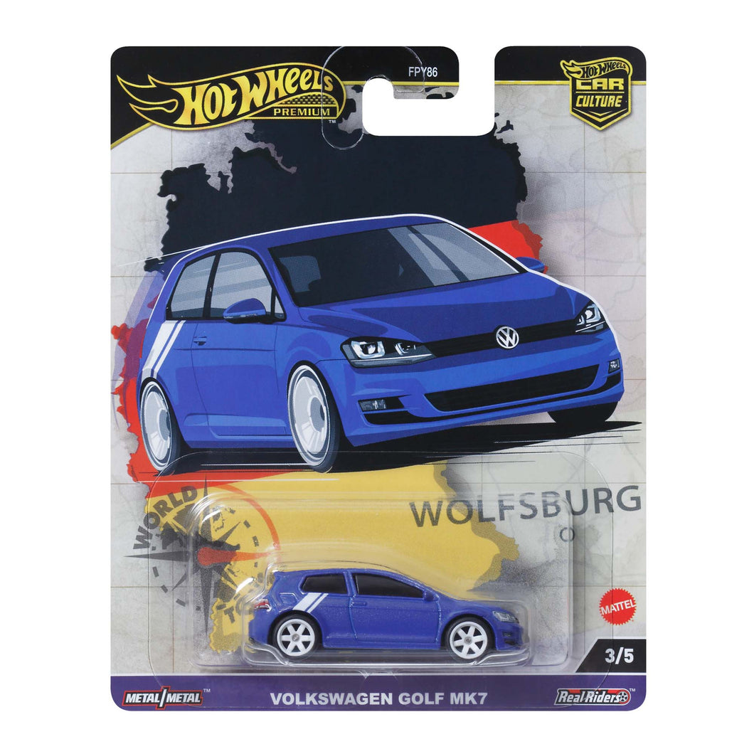 Hot Wheels Premium - Volkswagen Golf MK7