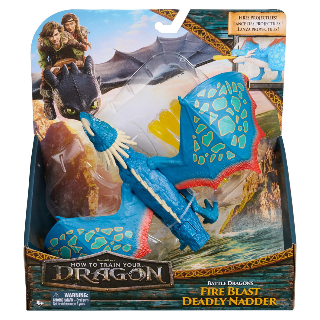 How to Train Your Dragon Fire Blast Deadly Nadder