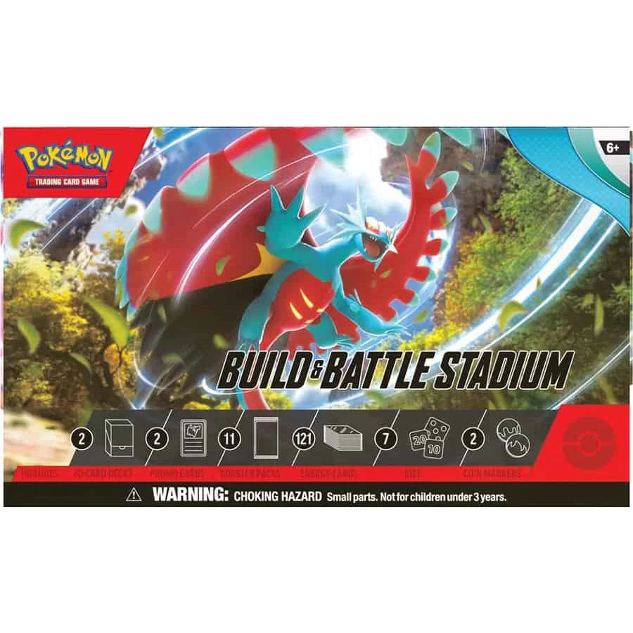 Pokemon TCG Paradox Rift Build & Battle Stadium