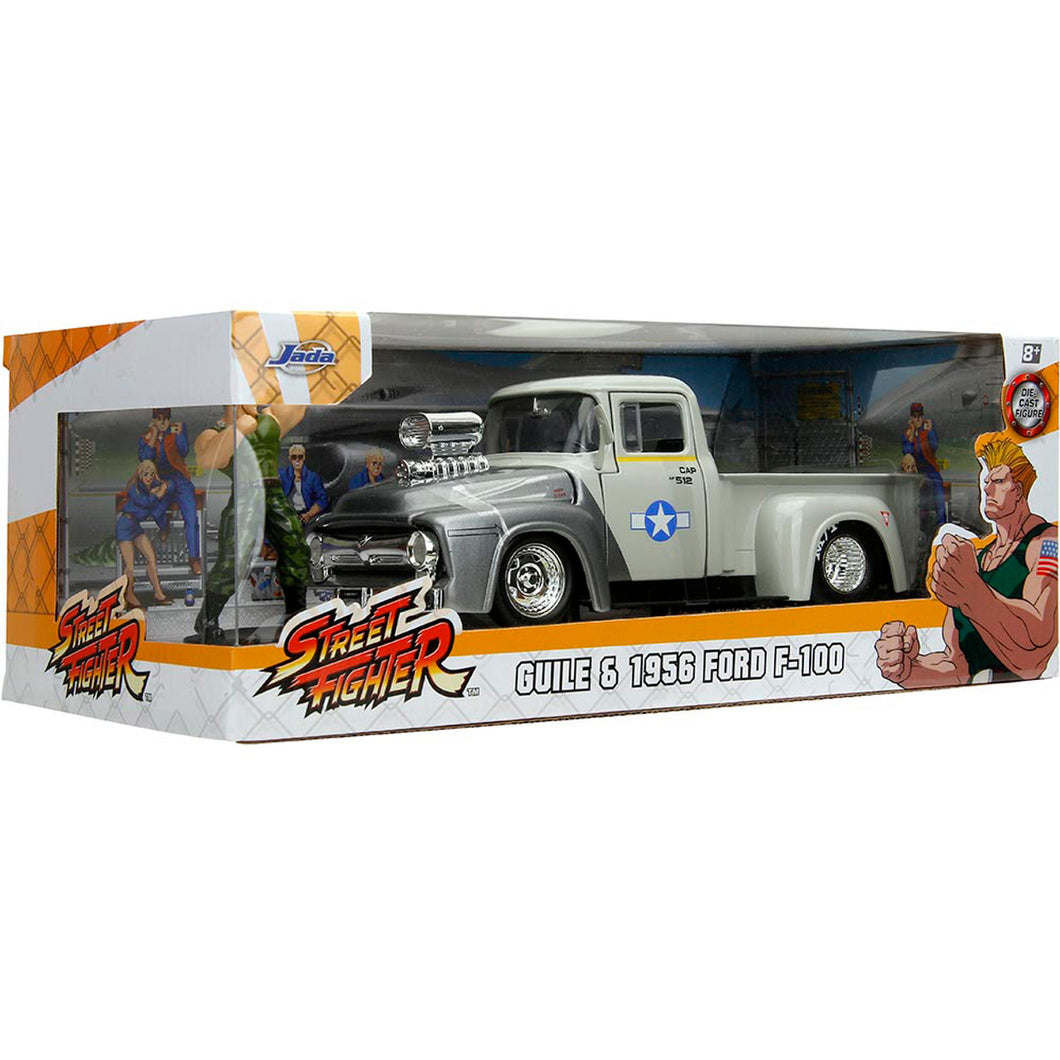 Jada Street Fighter Guile & 1956 Ford F-100