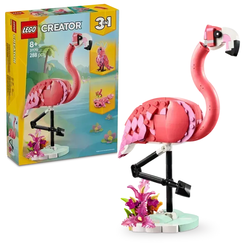 LEGO Creator 31170 Wild Animals: Pink Flamingo