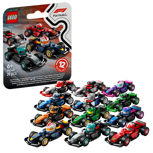 LEGO 71049 F1 Collectible Race Cars