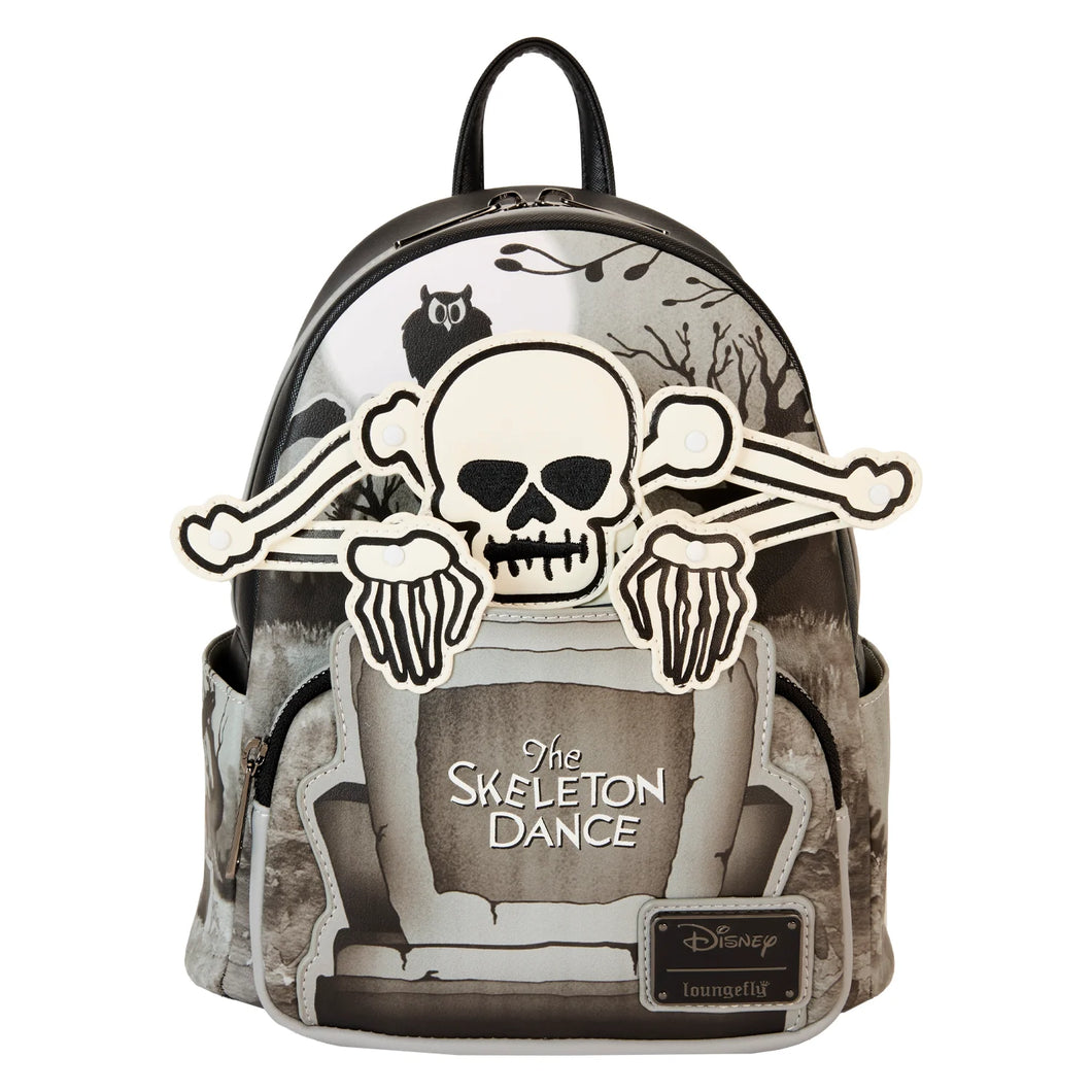 Loungefly The Skeleton Dance 95th Anniversary Mini Backpack