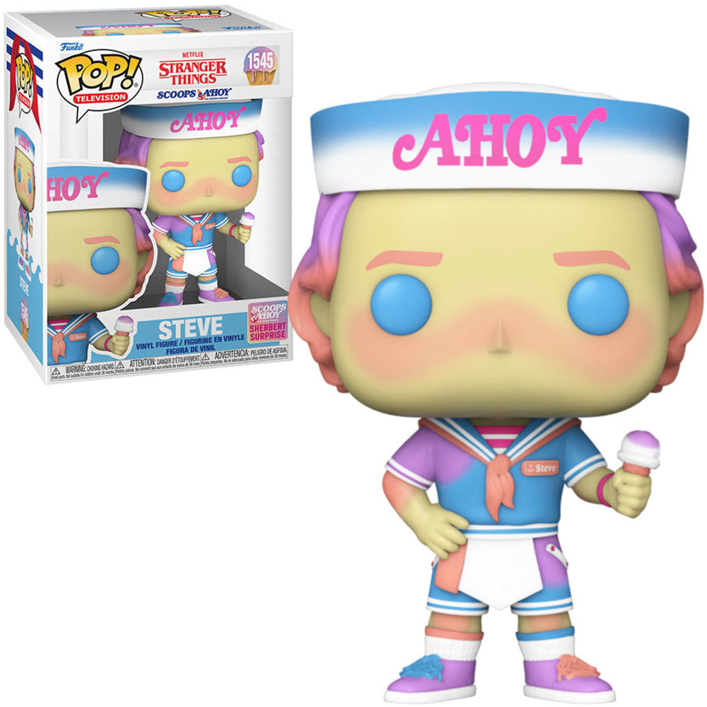 Funko Pop Vinyl - Stranger Things Scoops Ahoy Steve