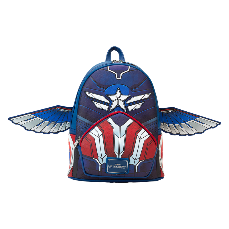Loungefly Marvel Captain America Brave New World Mini Backpack