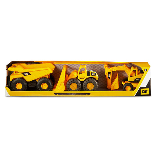 CAT Mini Crew 3 Pack - Dump Truck, Wheel Loader & Excavator