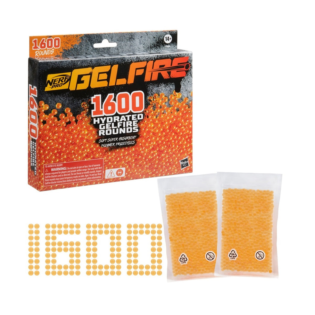 Nerf Pro - Gel Fire 1600 Hydrated Gel Fire Rounds