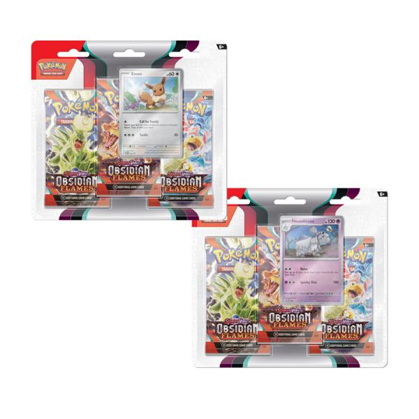 Pokemon TCG Obsidian Flames 3 Pack Booster