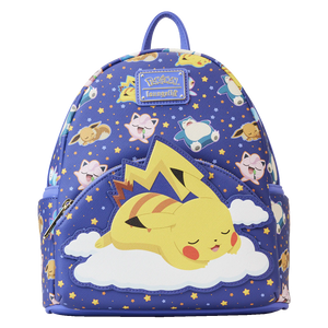 Loungefly Pokémon Sleeping Pikachu and Friends Mini Backpack