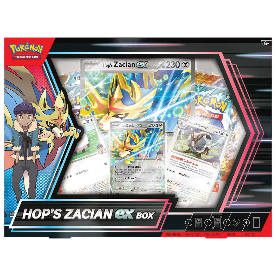 Pokémon TCG Hop’s Zacian EX Box