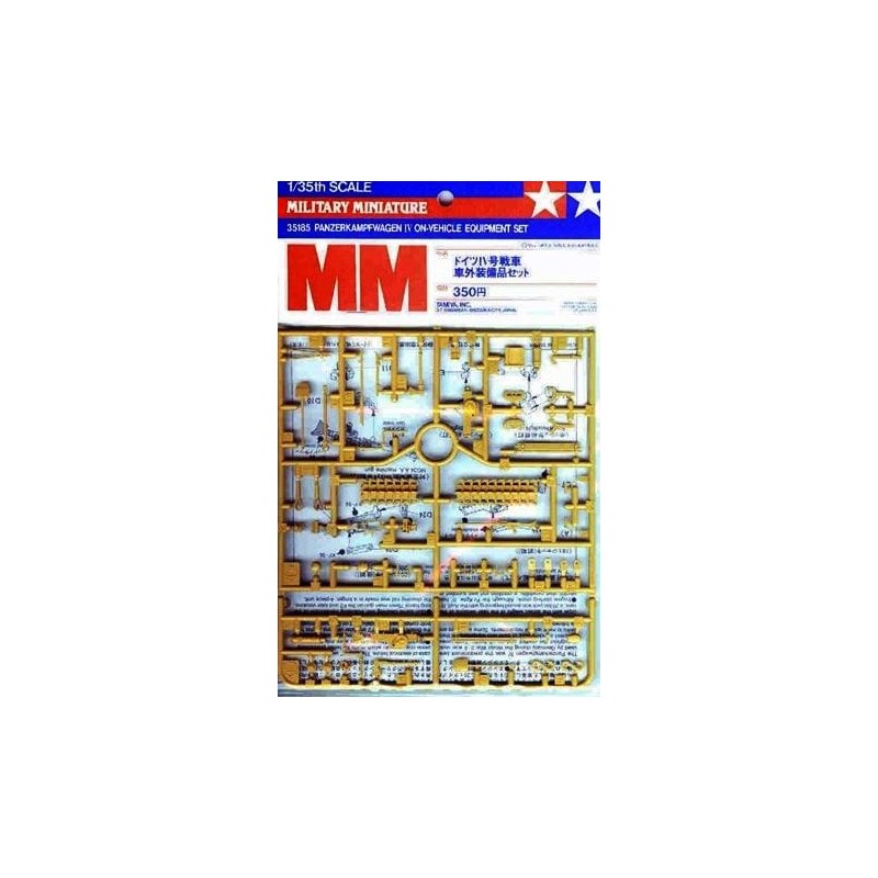 Tamiya Panzerkampfwagen IV On-Vehicle Equipment Set 1:35