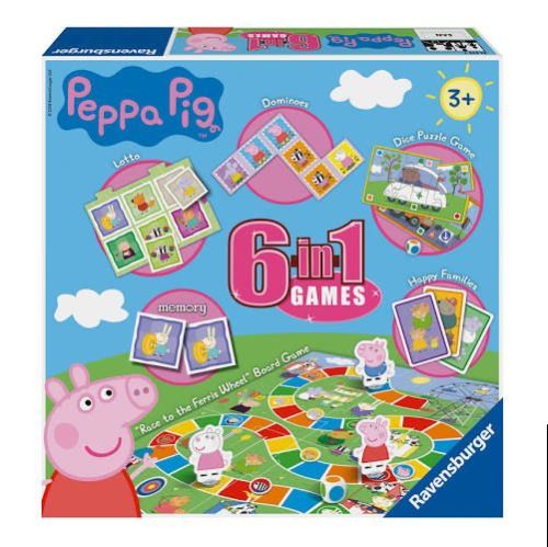 Peppa Pig 6 In 1 Games